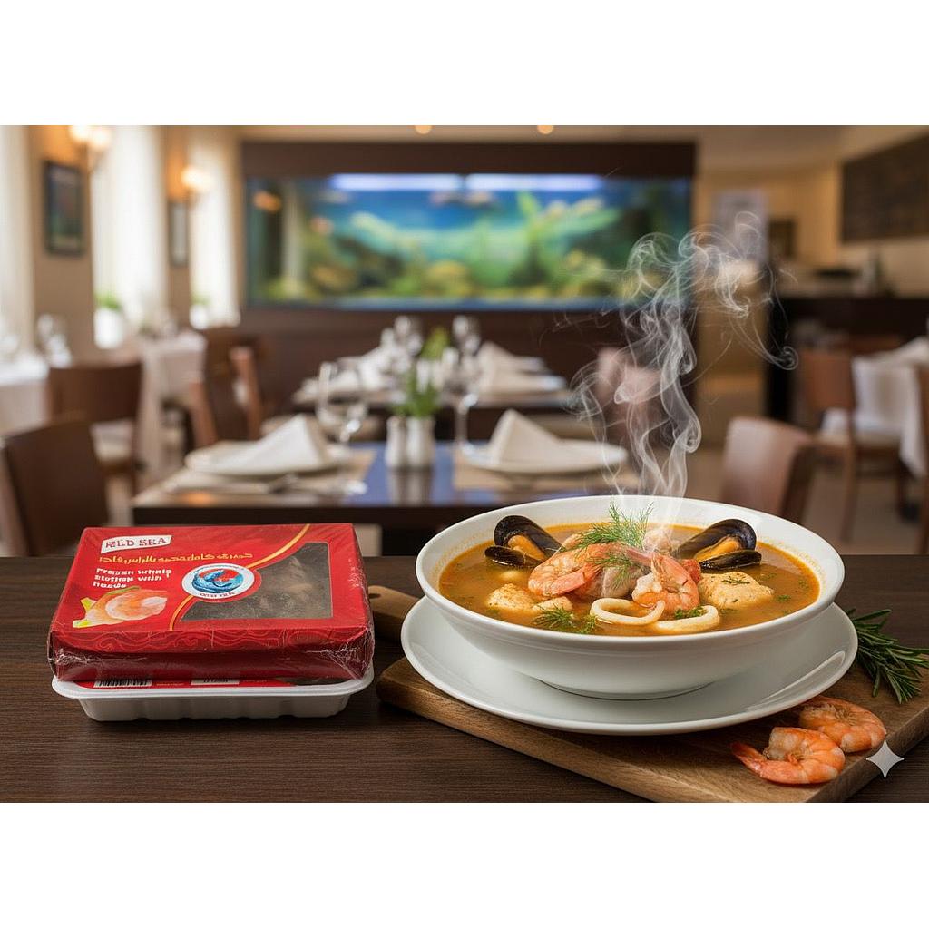 عرض جمبري 500 جم مع شوربةسي